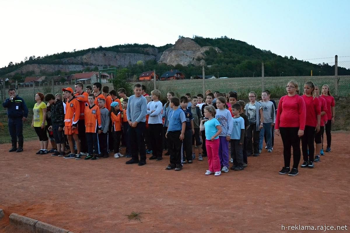 Noční soutěž o pohár starosty obce Čebín