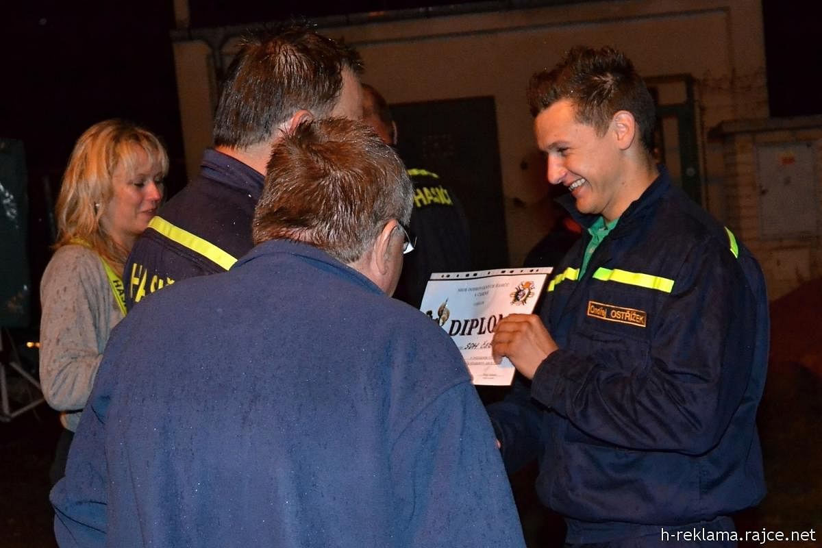 Noční soutěž o pohár starosty obce Čebín