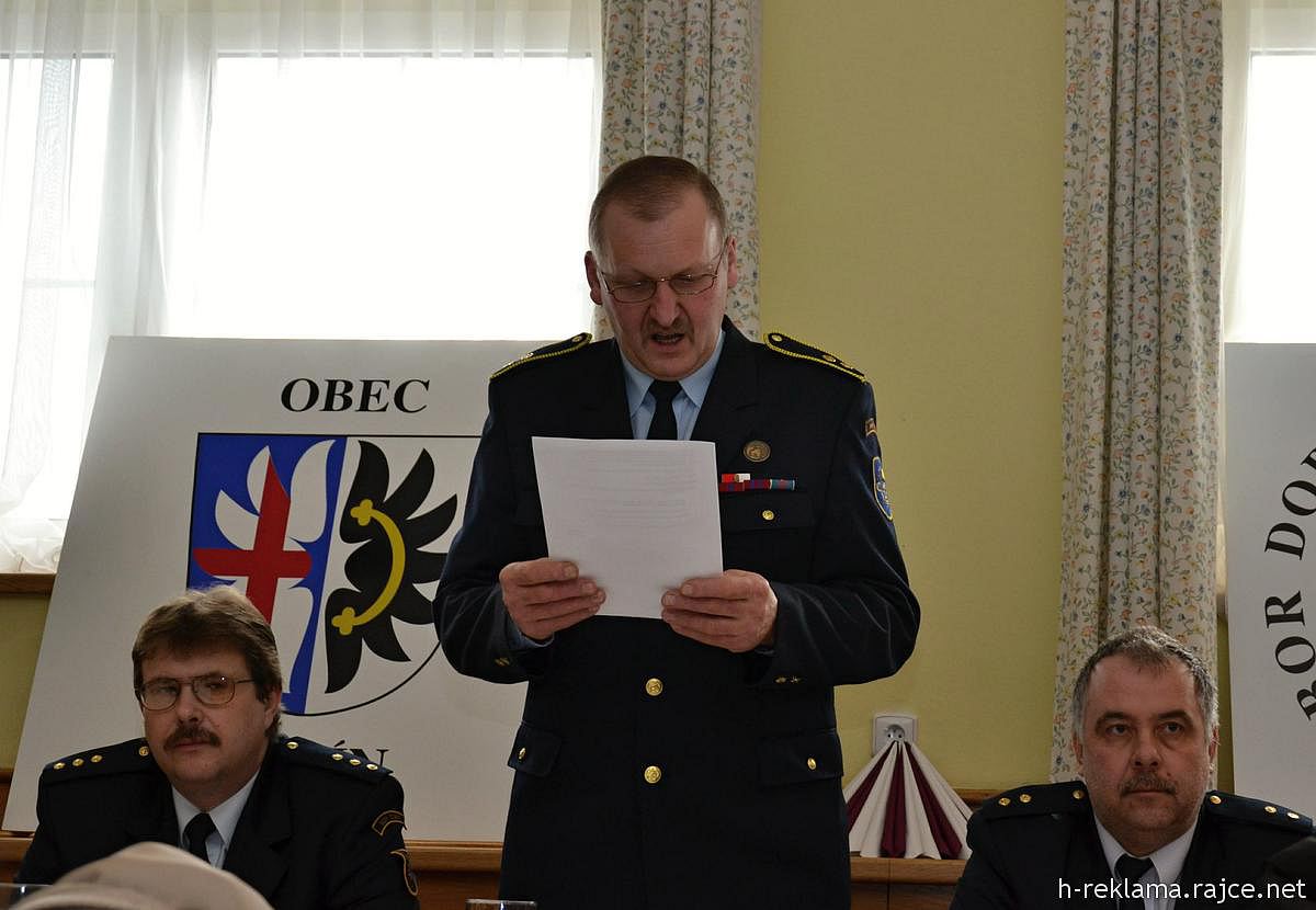 Výroční valná hromada SDH Čebín