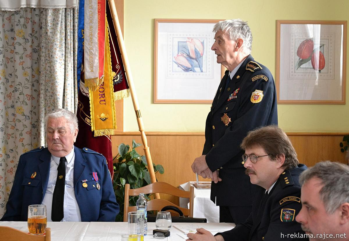 Výroční valná hromada SDH Čebín