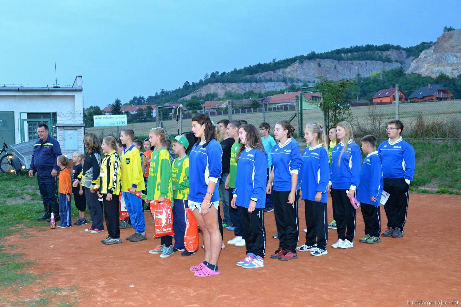 Noční soutěž o pohár starosty obce Čebín