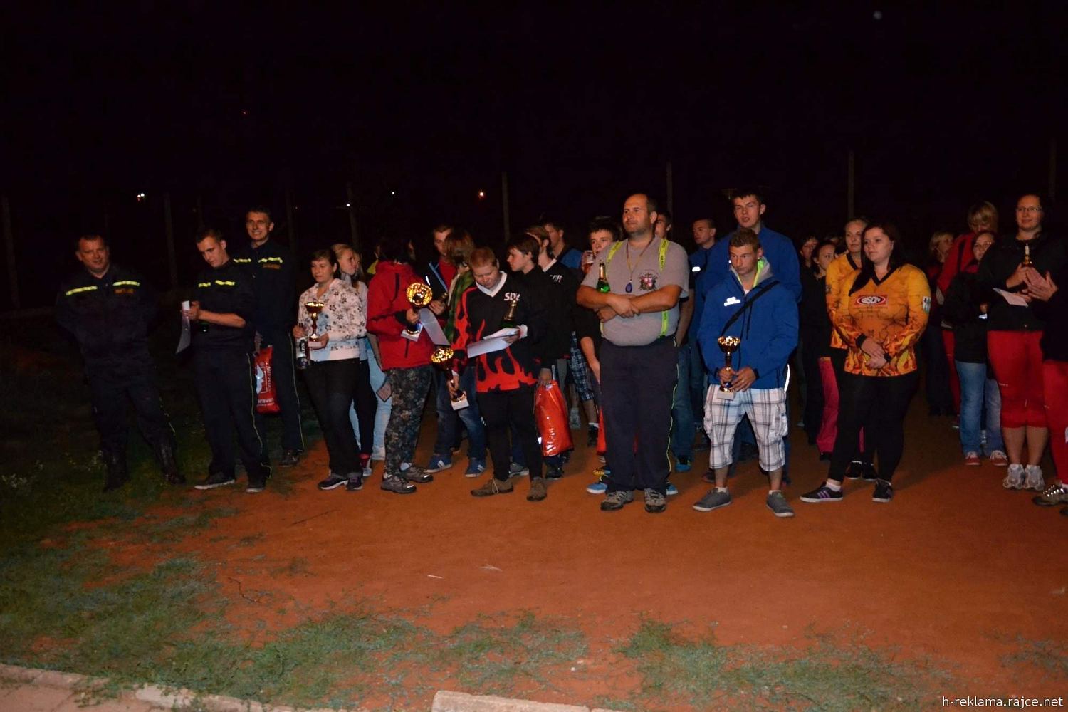 Noční soutěž o pohár starosty obce Čebín