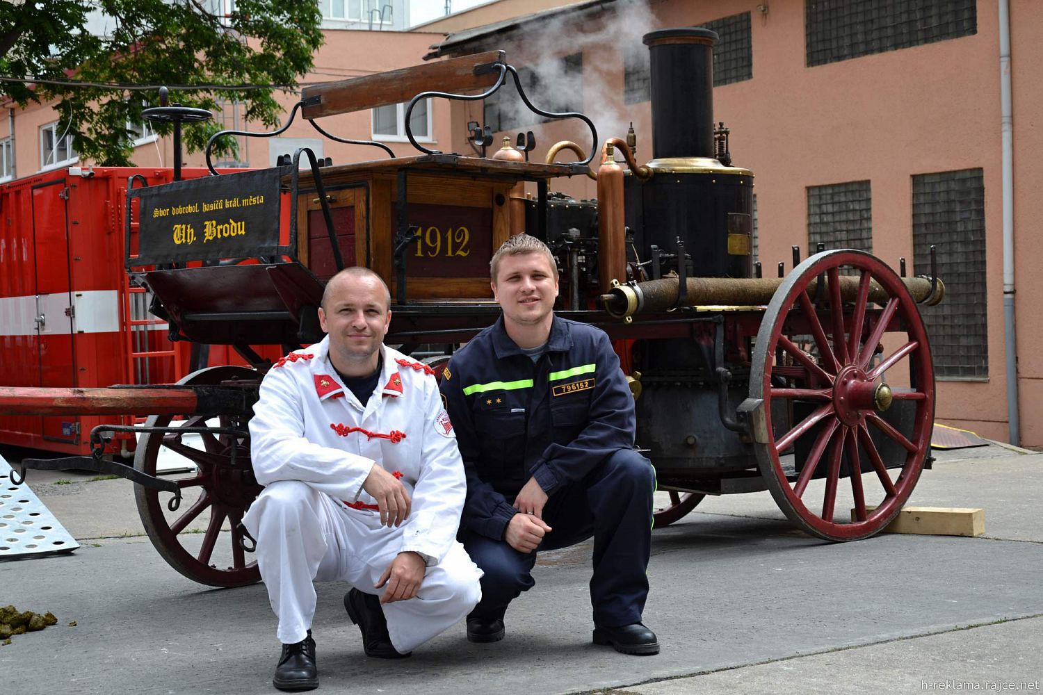 150 let hasičů v Brně: Hasičské defilé