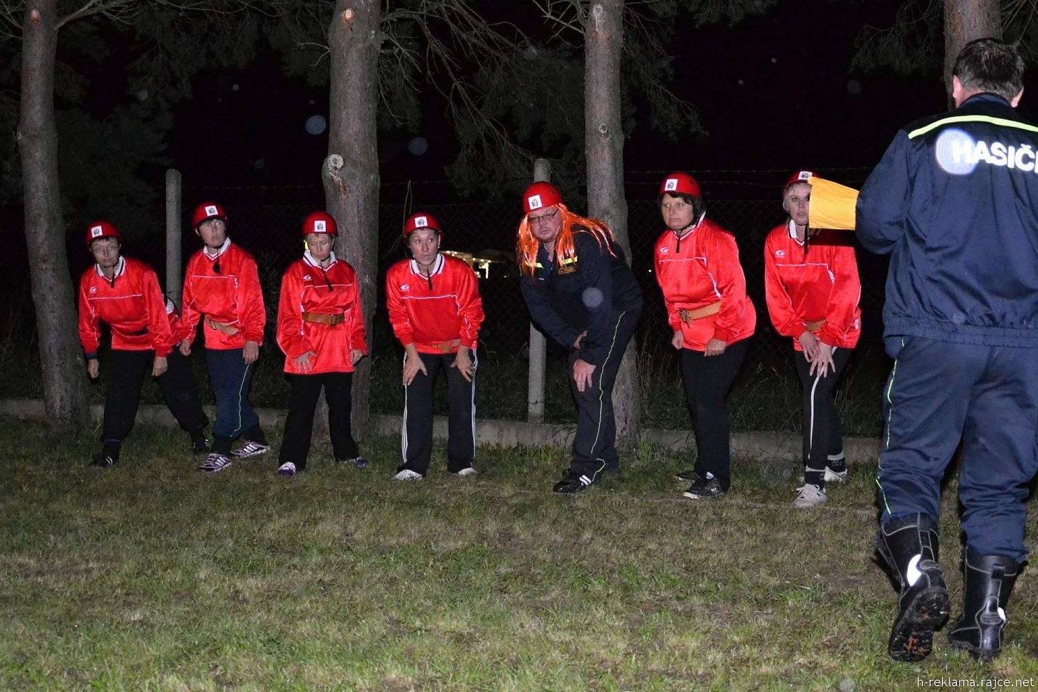 Noční soutěž o pohár starosty obce Čebín