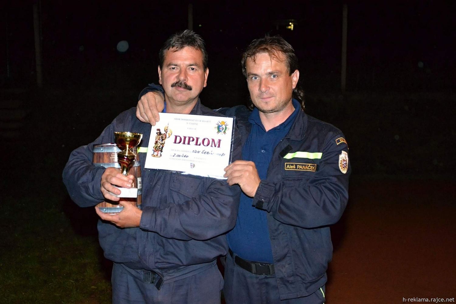 Noční soutěž o pohár starosty obce Čebín