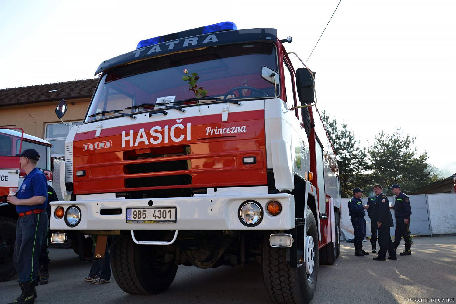 Předání nového zásahového vozidla