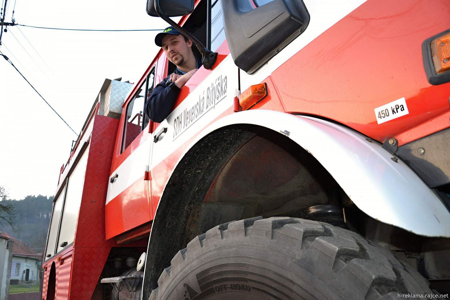 Předání nového zásahového vozidla