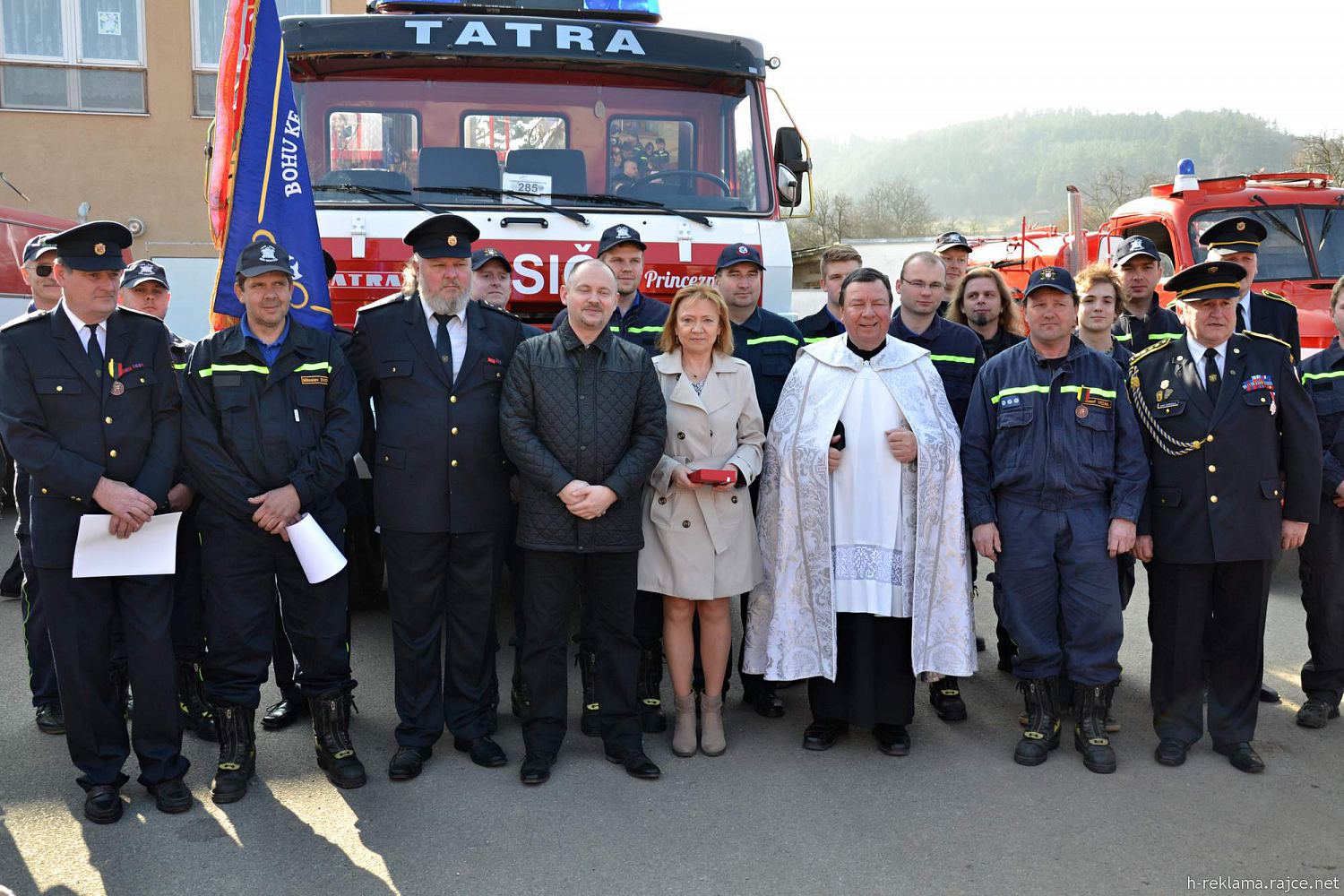 Předání nového zásahového vozidla