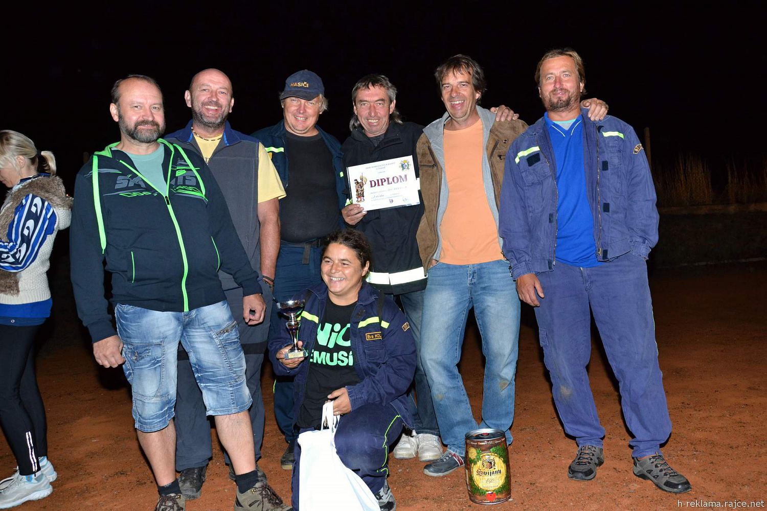 Noční soutěž o pohár starosty obce Čebín