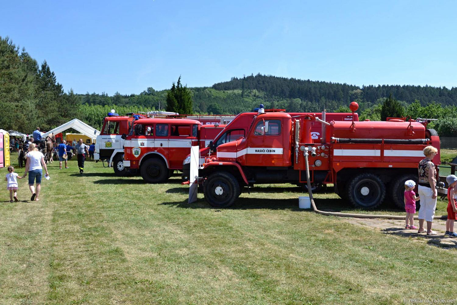 Oslavy 135. výročí od založení SDH Čebín