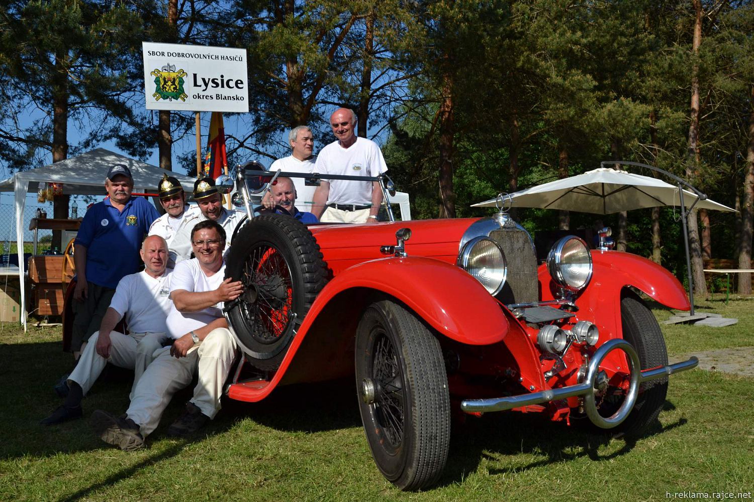 Oslavy 135. výročí od založení SDH Čebín