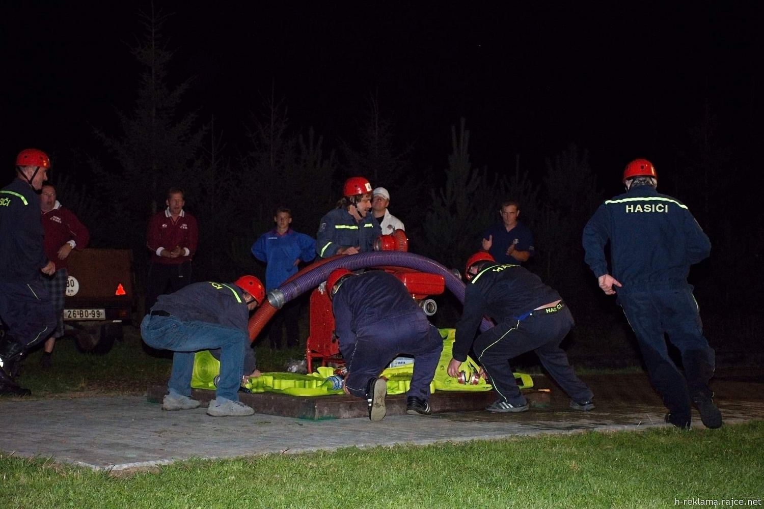 Noční soutěž o pohár starosty obce Čebín