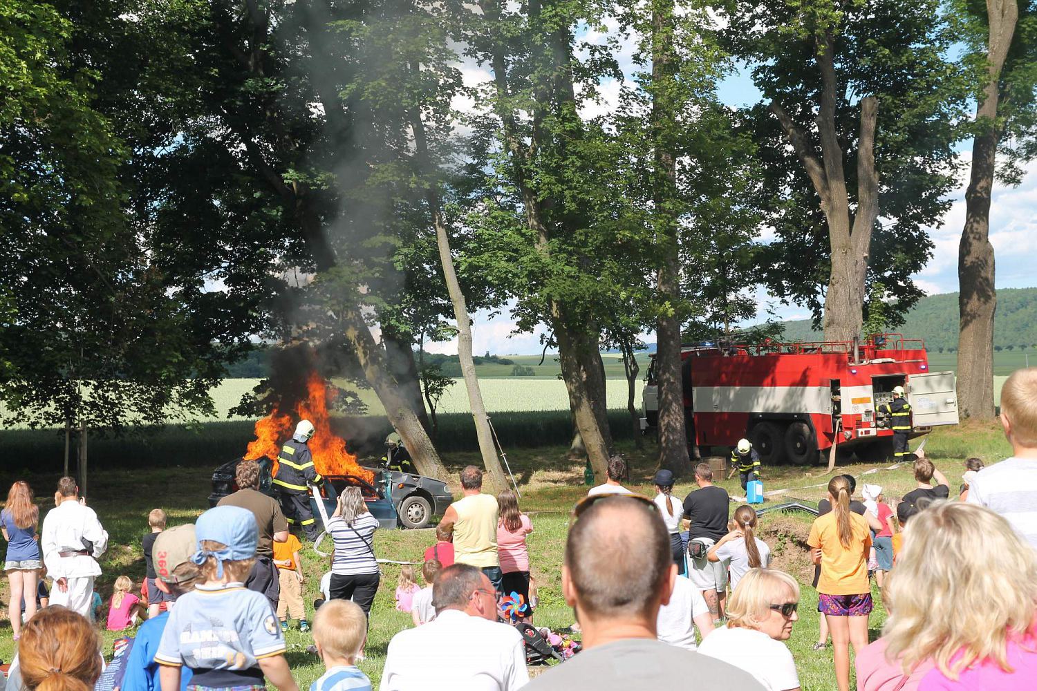 Oslava 135. let hasičského sboru v Drásově