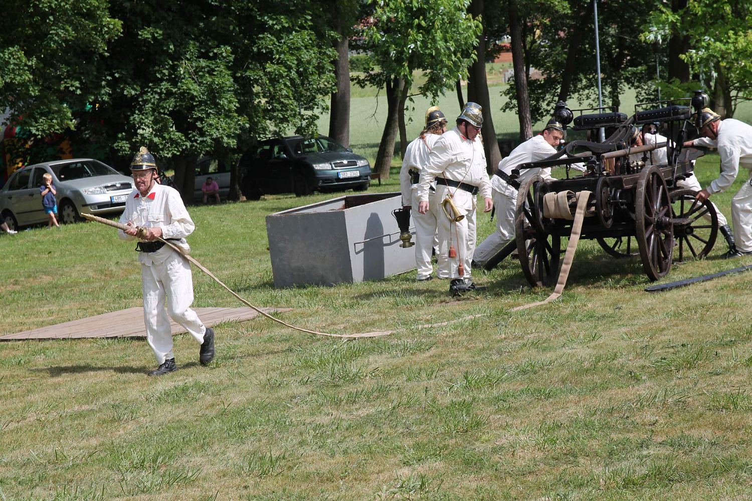 Oslava 135. let hasičského sboru v Drásově