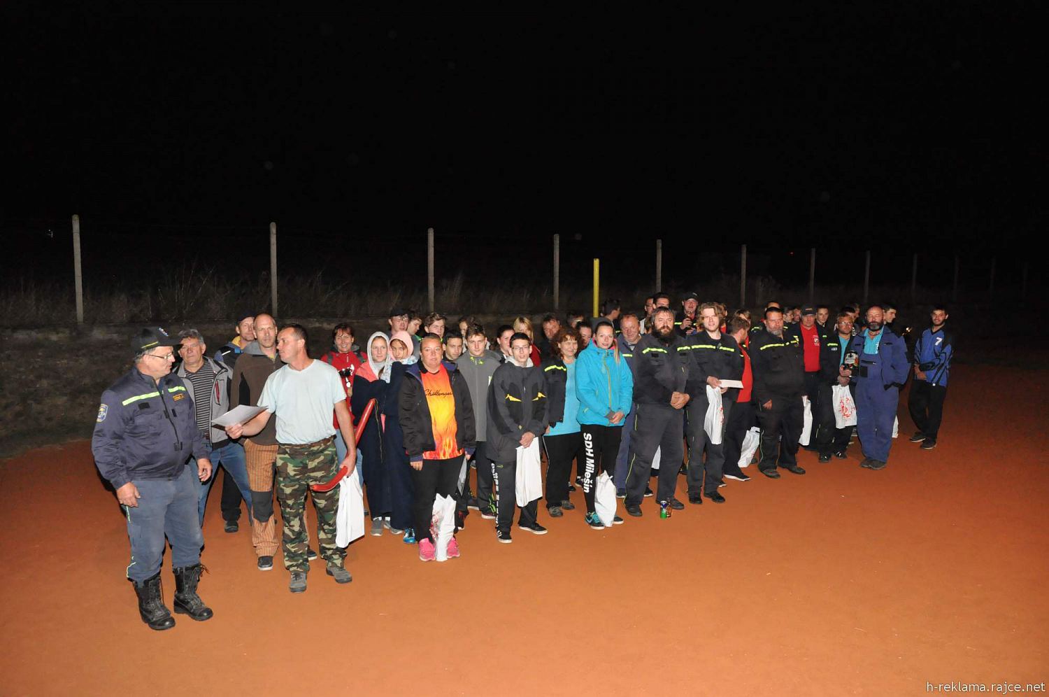 Noční soutěž o pohár starosty obce Čebín