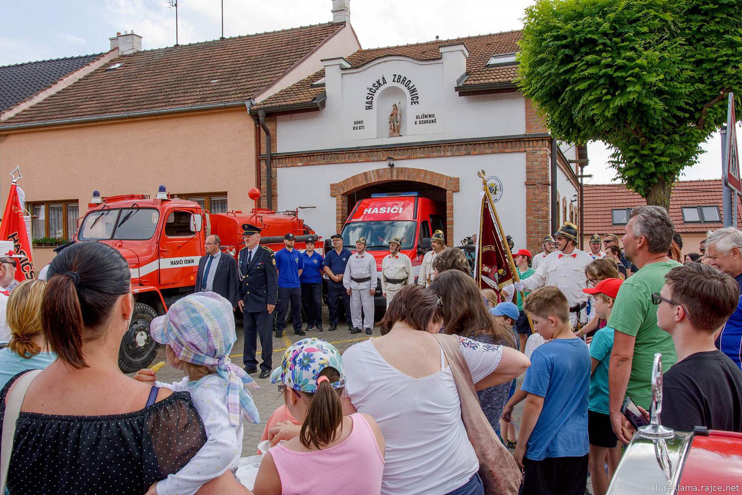 Hasičská jízda T. G. Masaryka