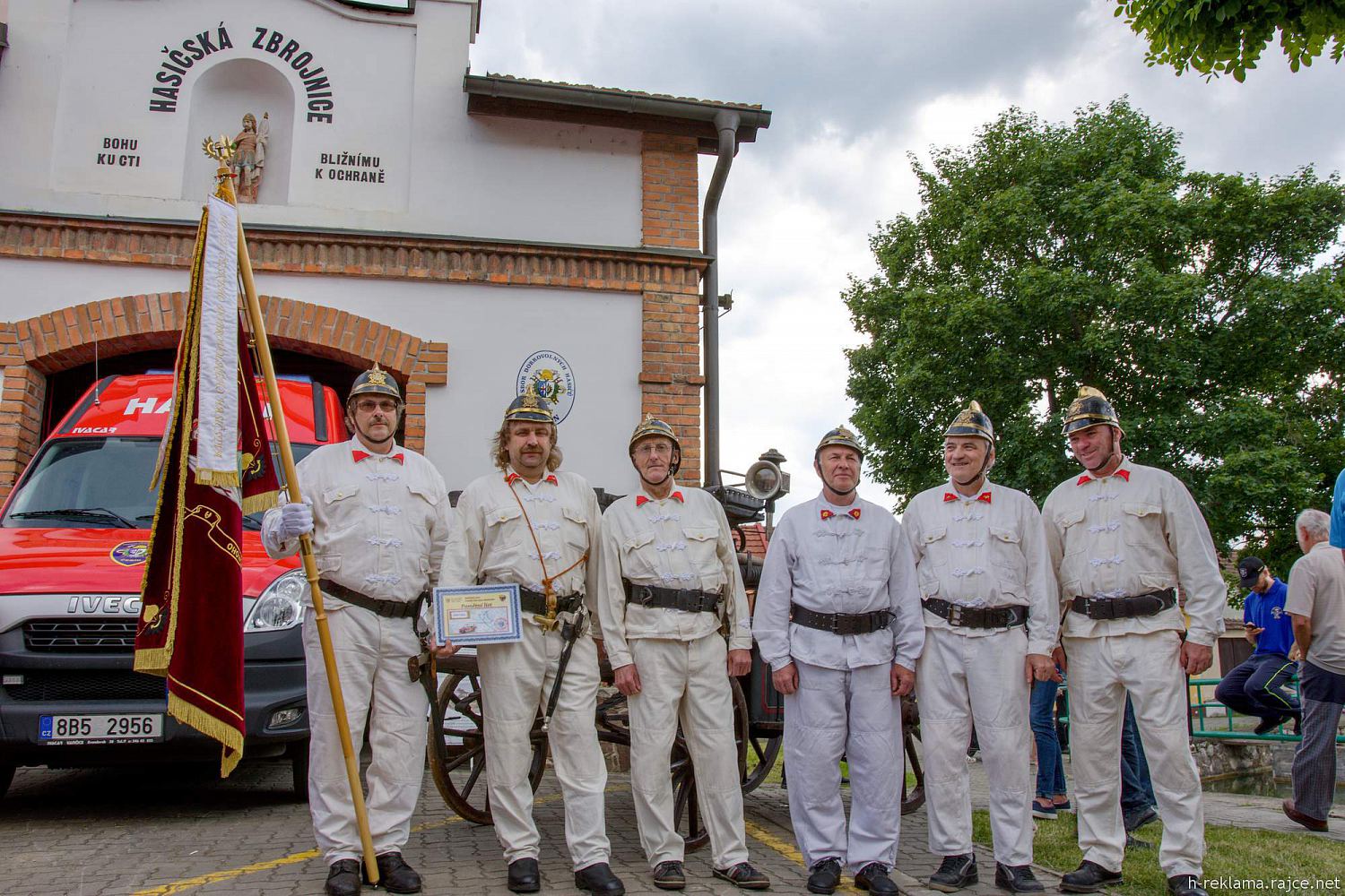 Hasičská jízda T. G. Masaryka