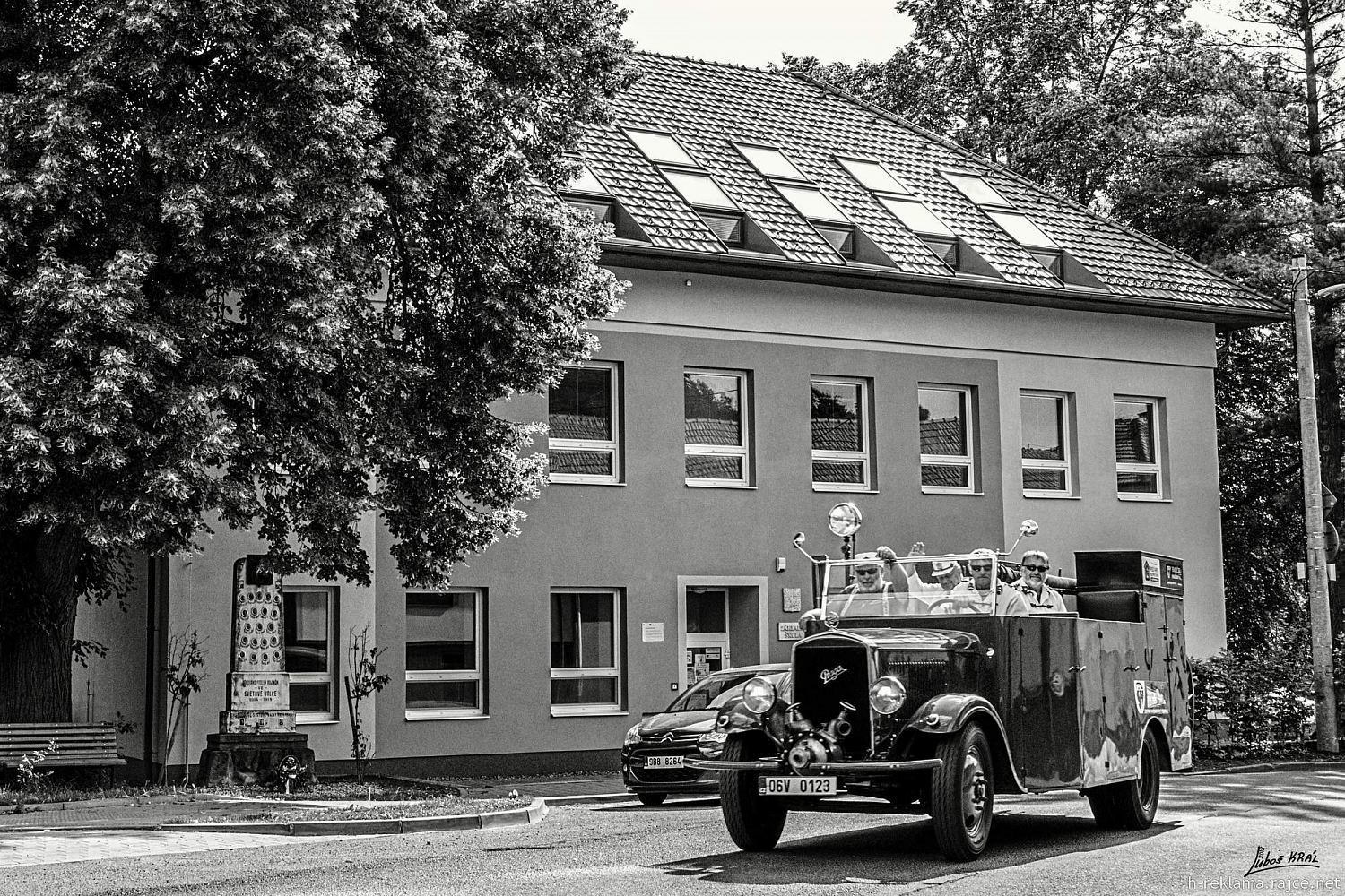 Hasičská jízda T. G. Masaryka