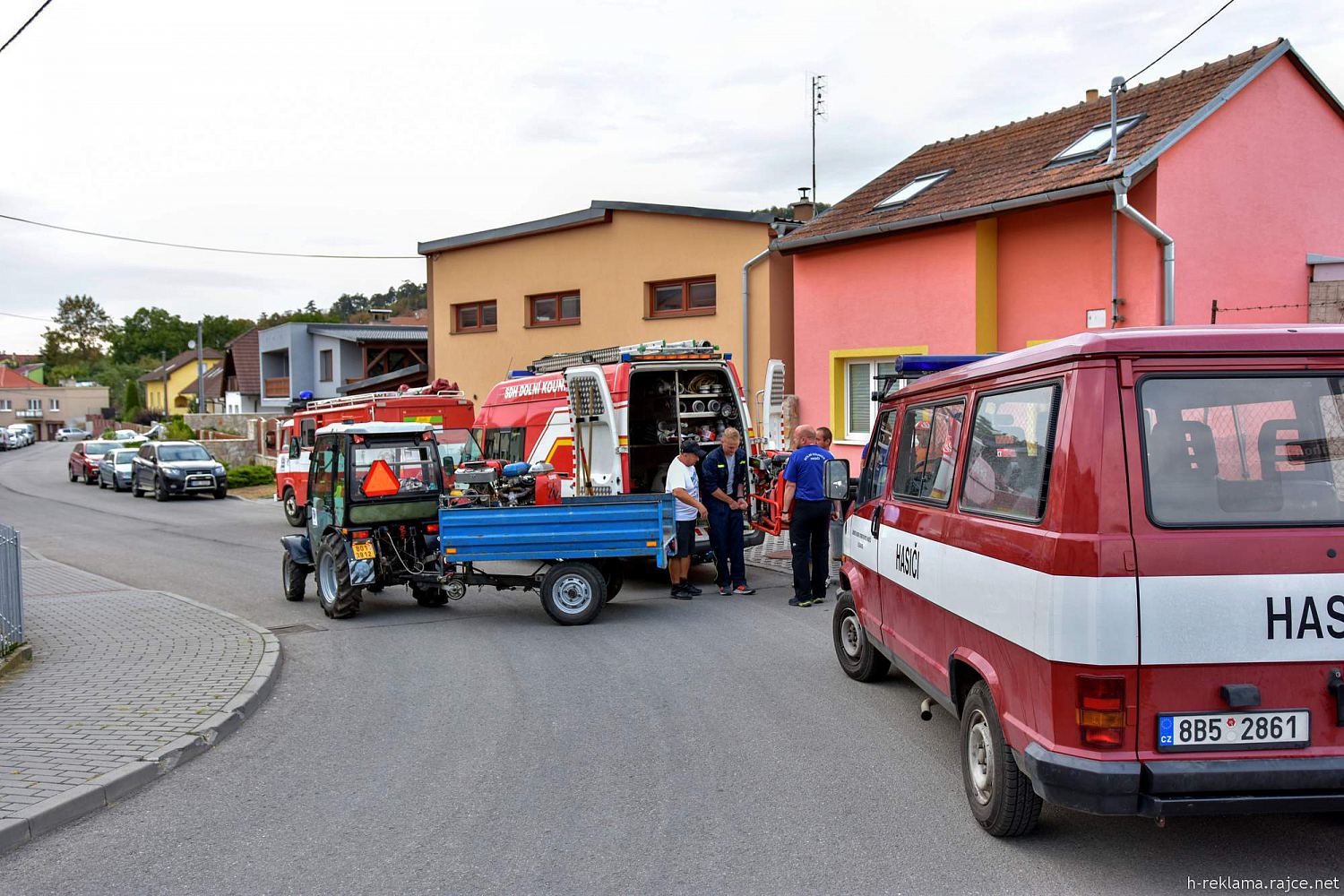Noční soutěž o pohár starosty obce Čebín