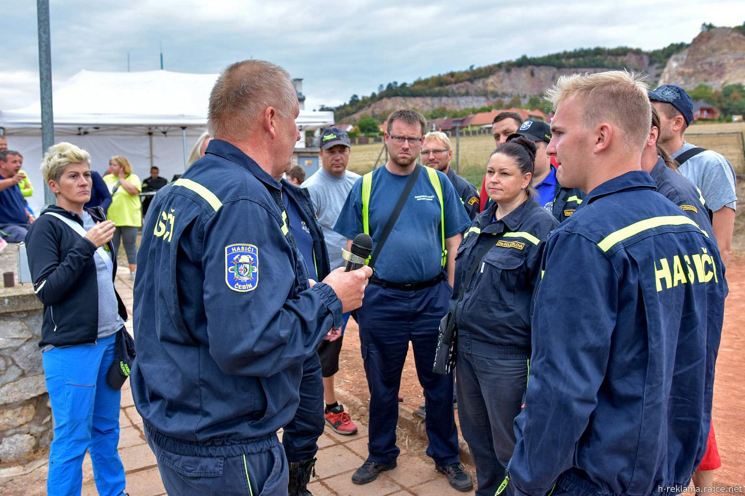 Noční soutěž o pohár starosty obce Čebín