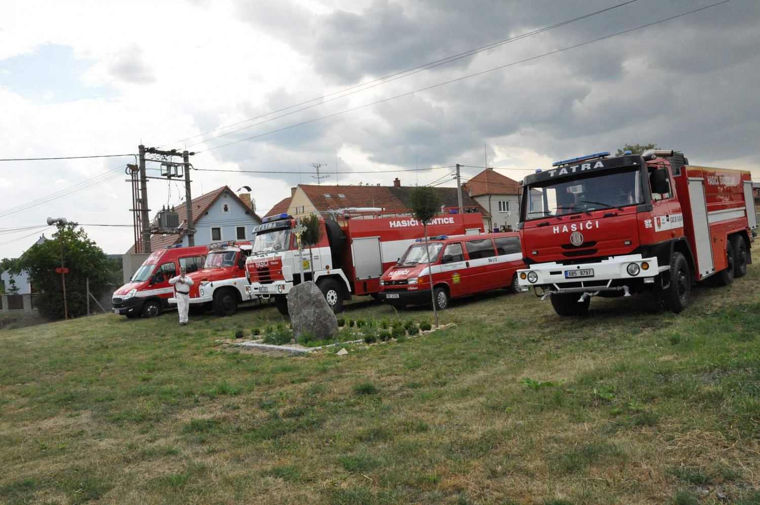 Oslava 95. let hasičského sboru v Kuřimském Jestřabí