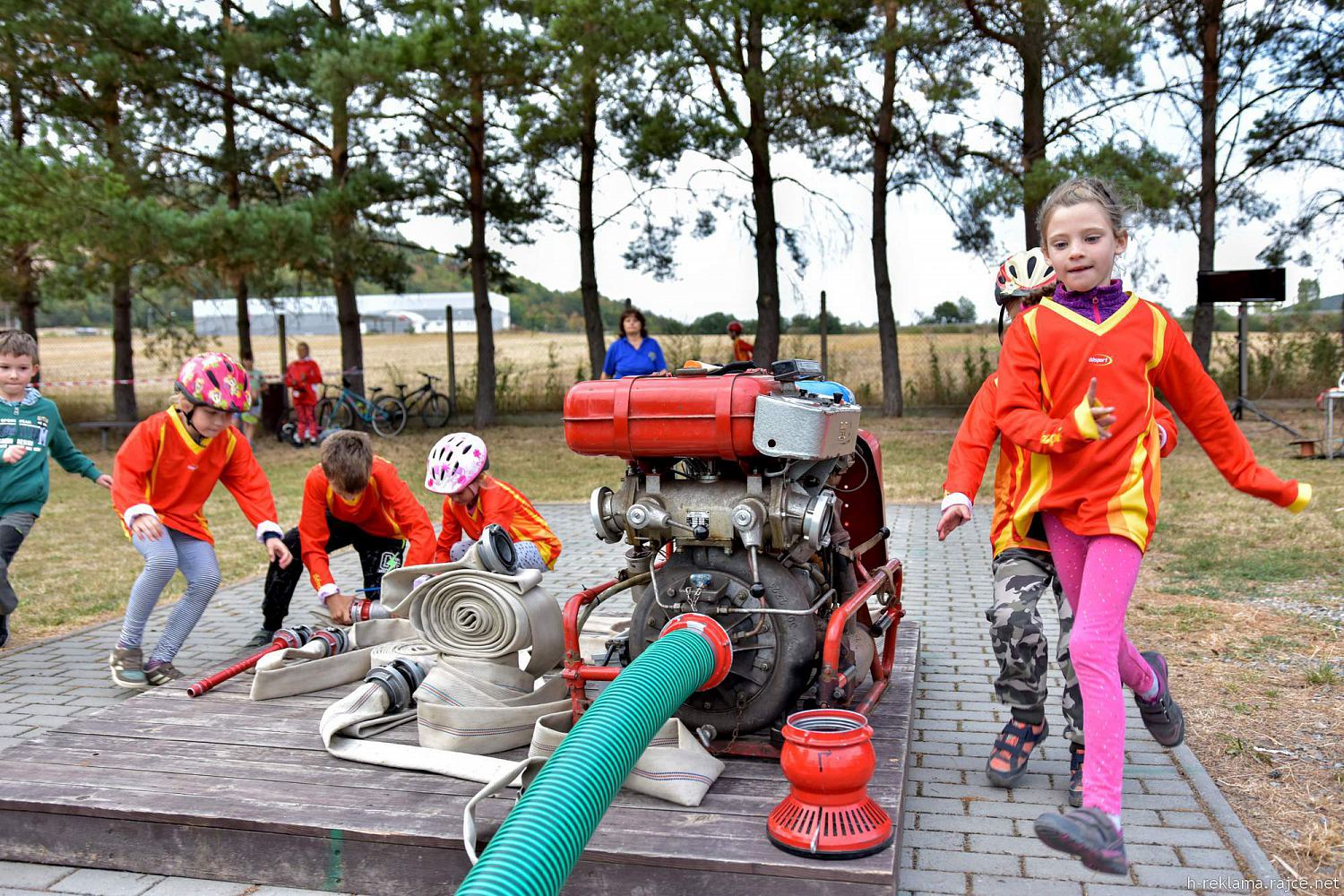 Podzimní sklizeň mladých hasičů
