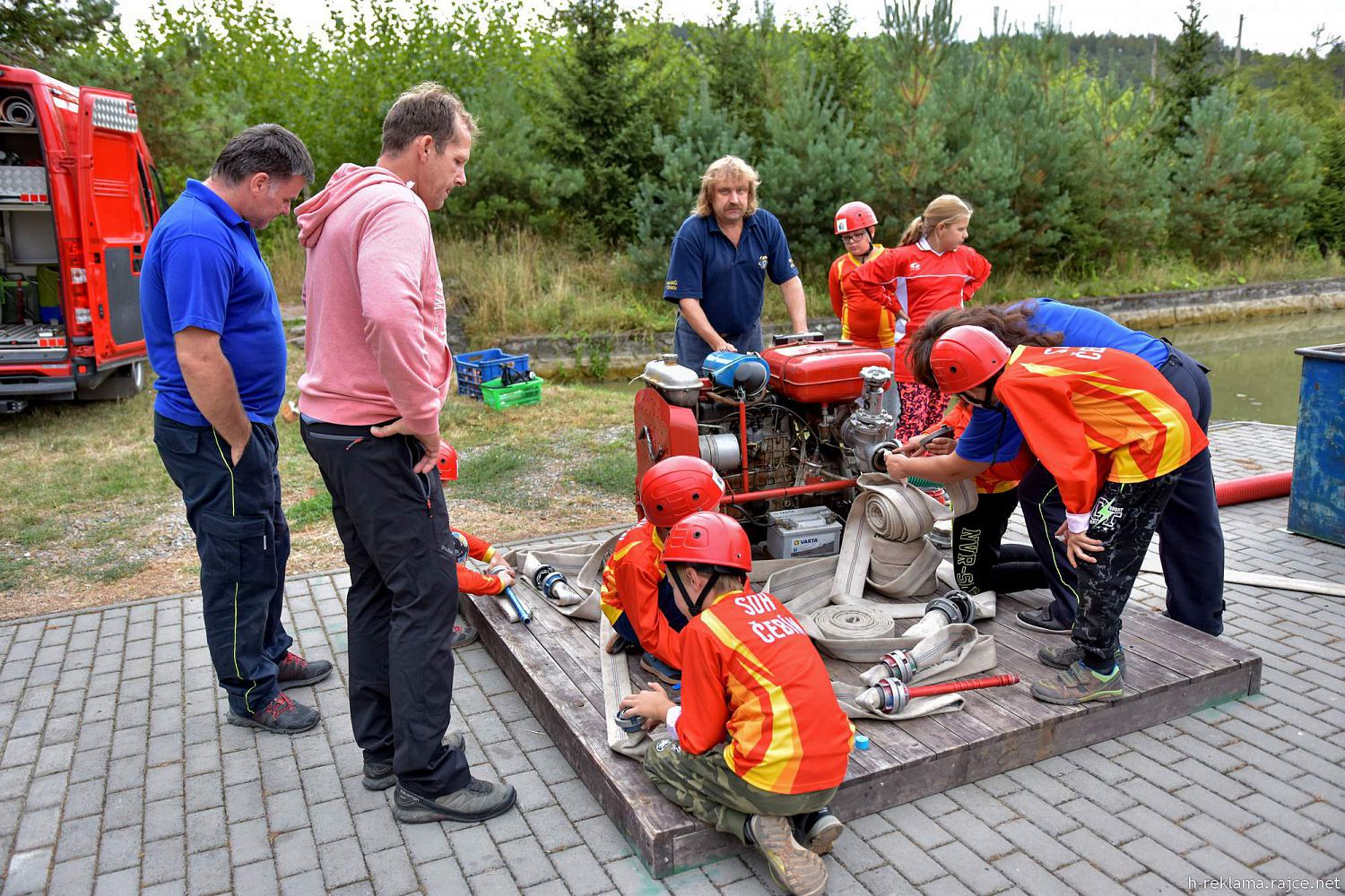 Podzimní sklizeň mladých hasičů
