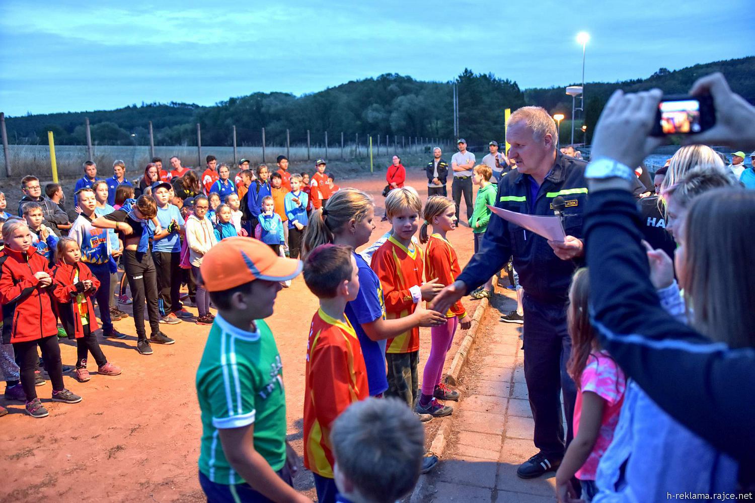 Podzimní sklizeň mladých hasičů