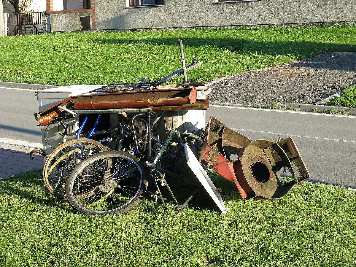 Sběr železného šrotu