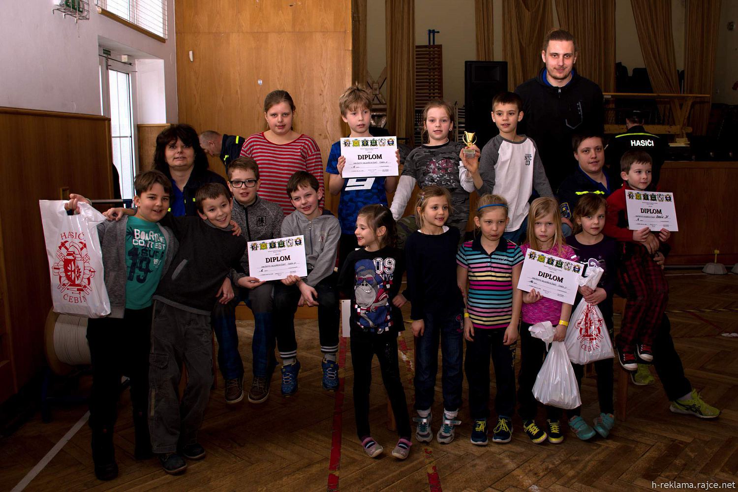 Uzlovací štafeta pro okrsek č. 11