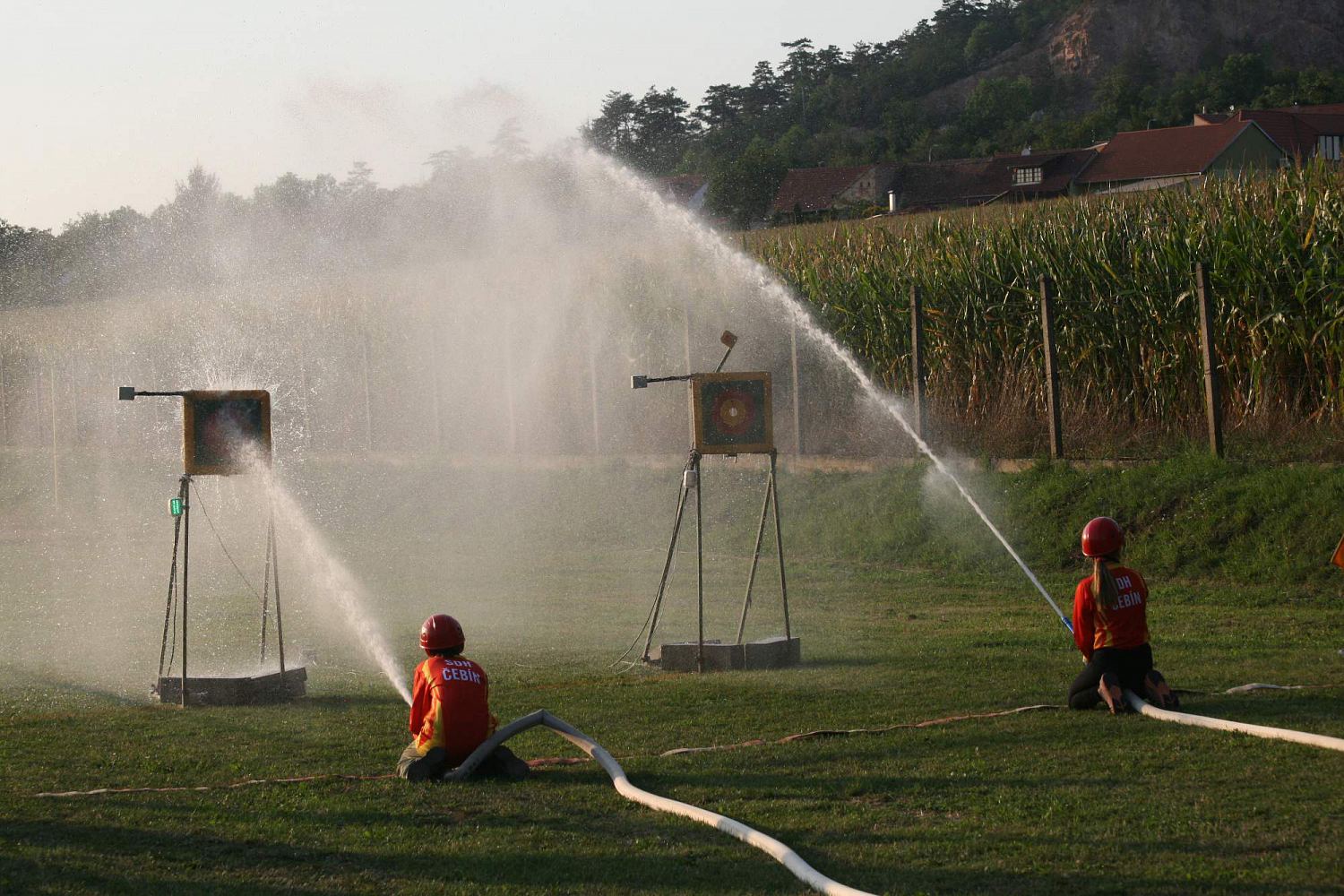 Noční soutěž o pohár starosty obce Čebín