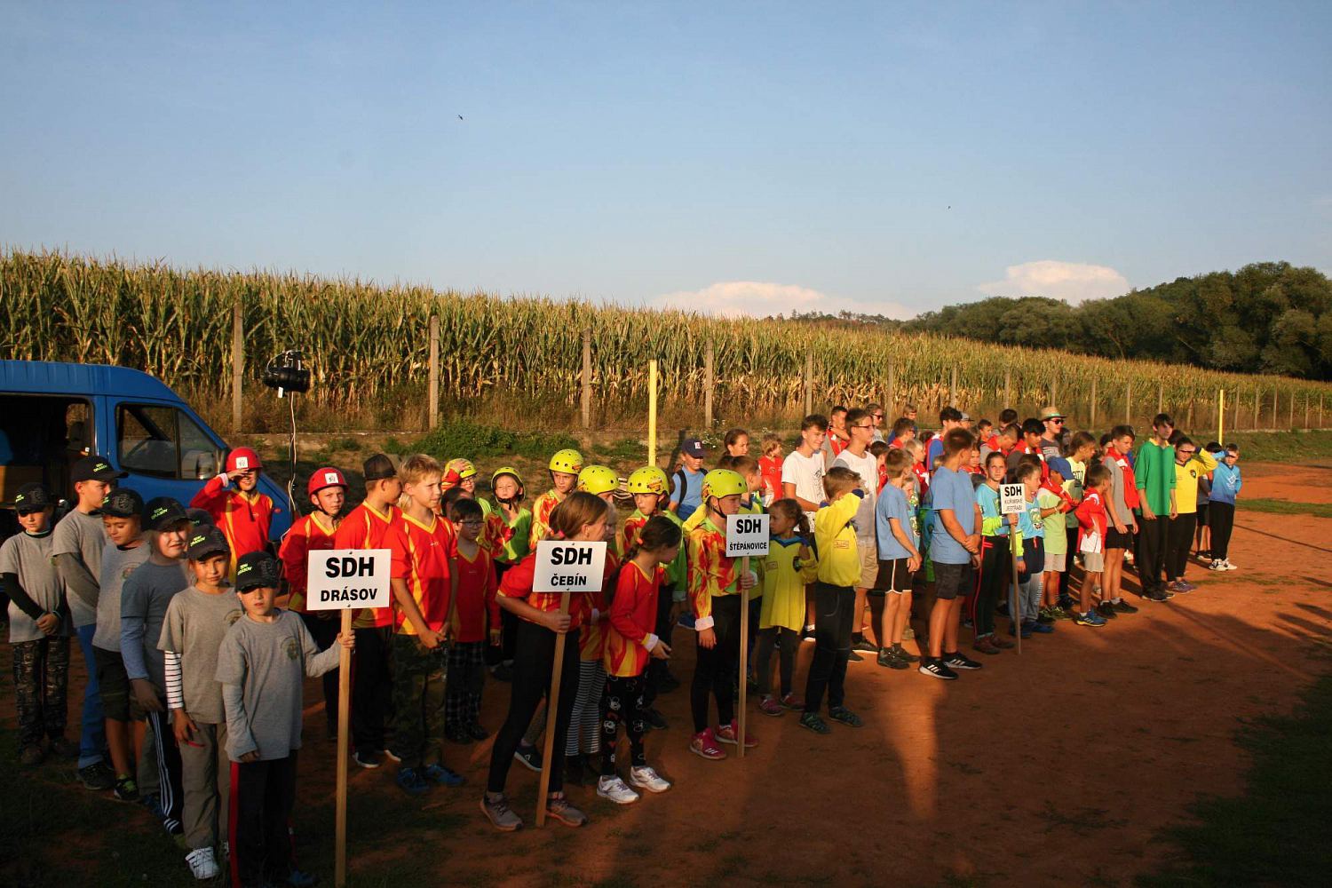 Noční soutěž o pohár starosty obce Čebín