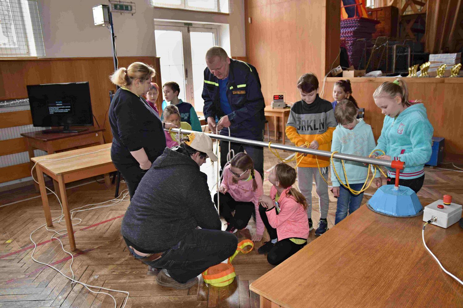 Uzlovací štafeta pro okrsek č. 11