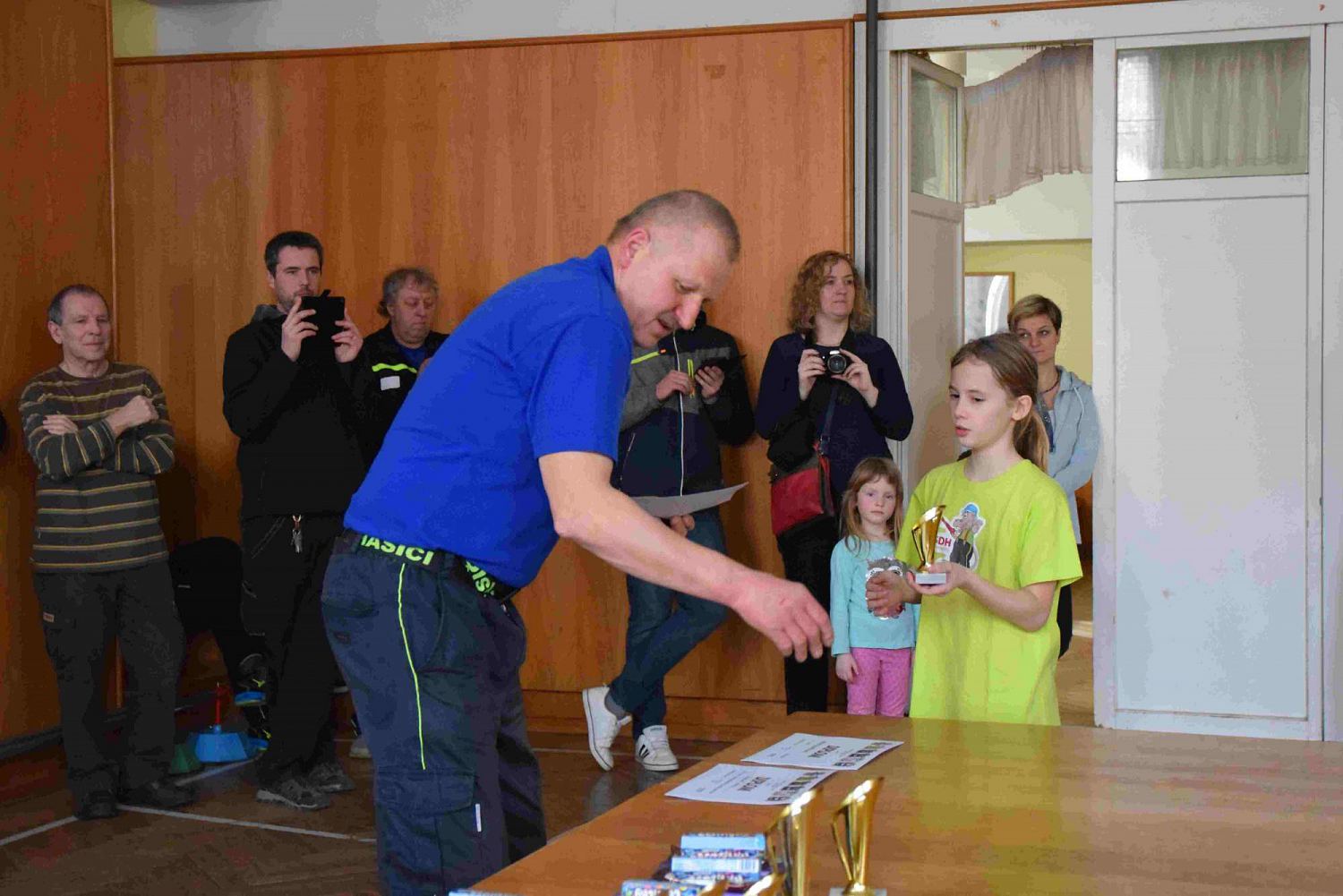 Uzlovací štafeta pro okrsek č. 11