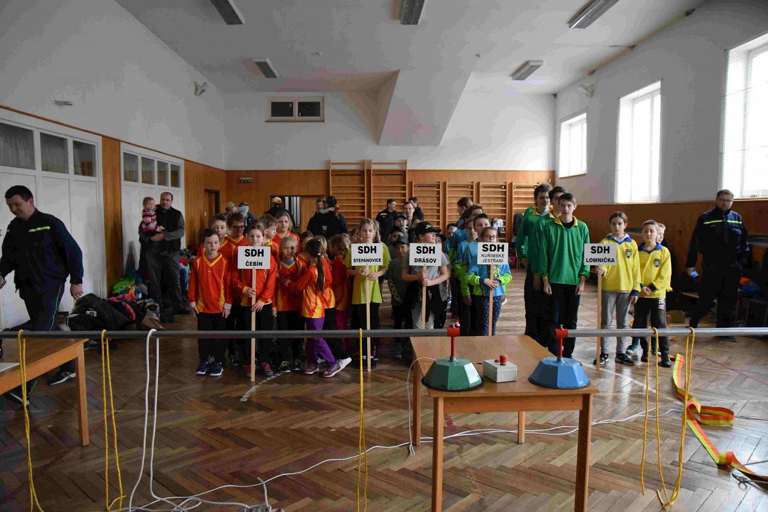 Uzlovací štafeta pro okrsek č. 11