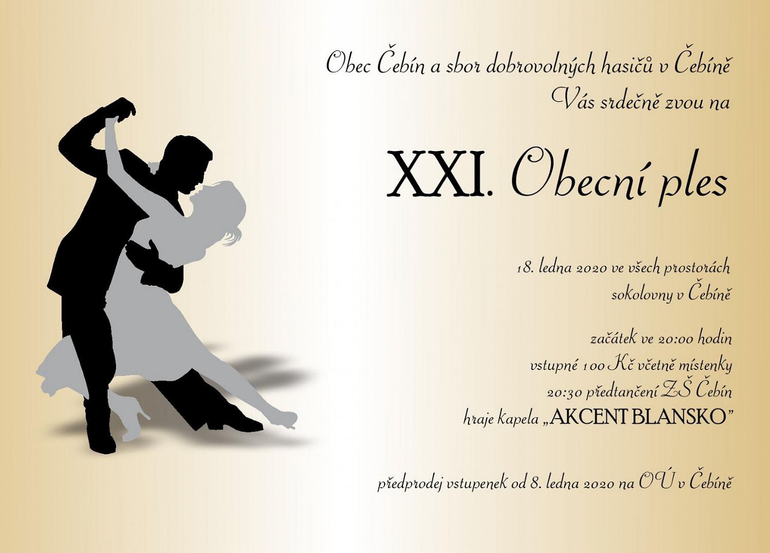 XXI. Obecní ples