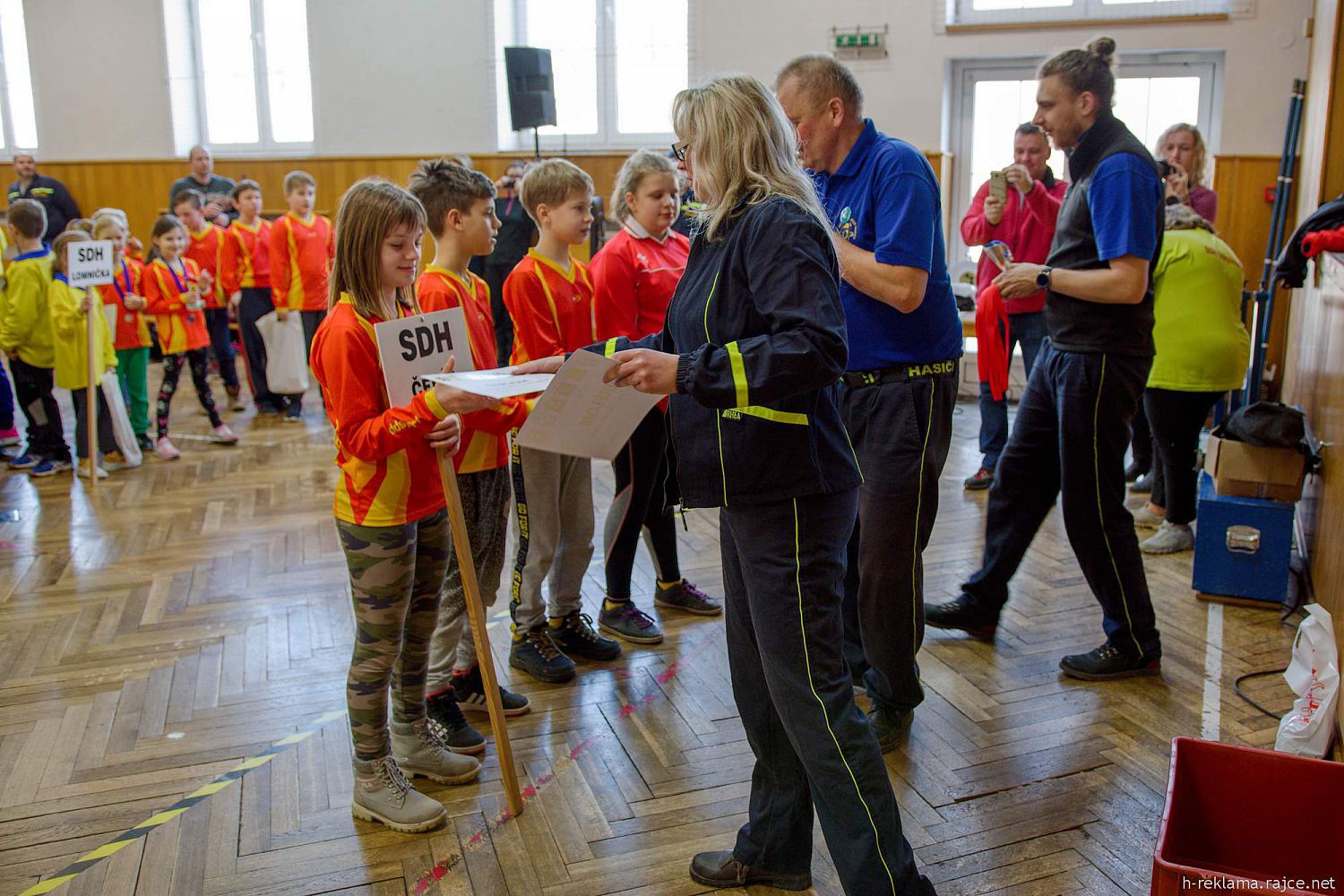 Uzlovací štafeta pro okrsek č. 11