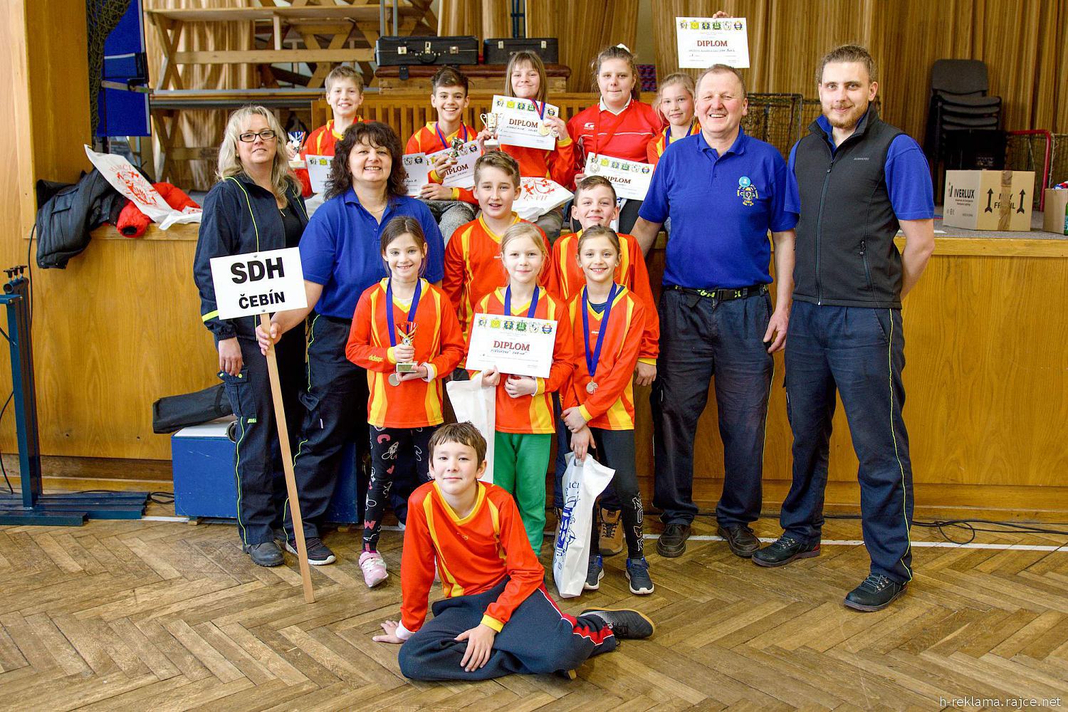 Uzlovací štafeta pro okrsek č. 11