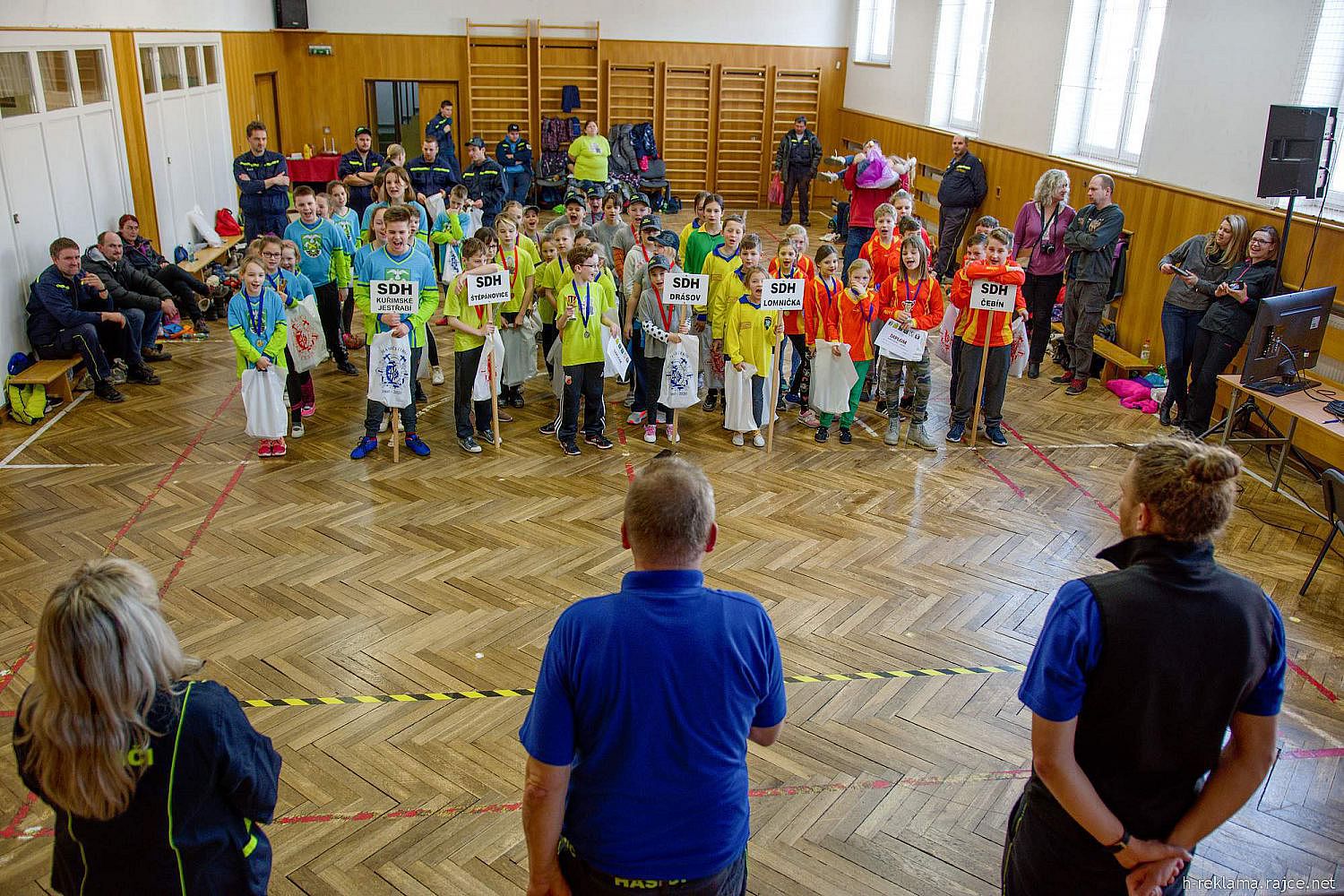 Uzlovací štafeta pro okrsek č. 11