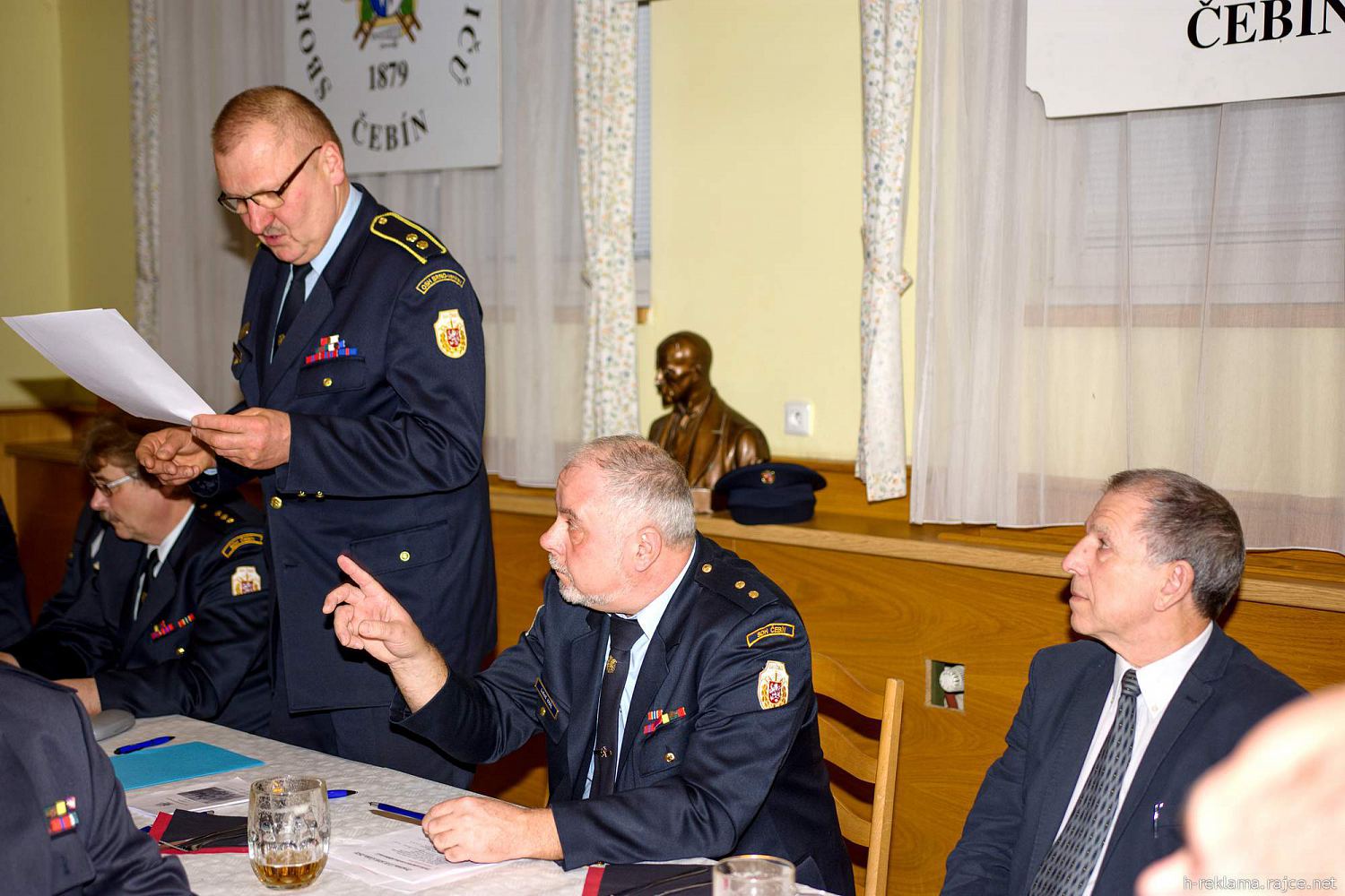 Výroční valná hromada SDH Čebín